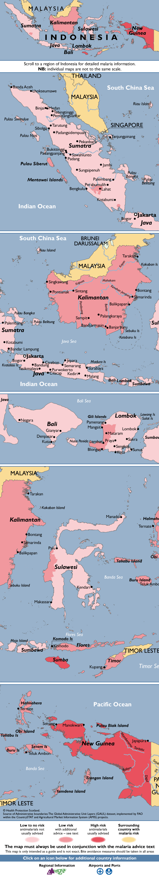 IndonesiaMalaria Map